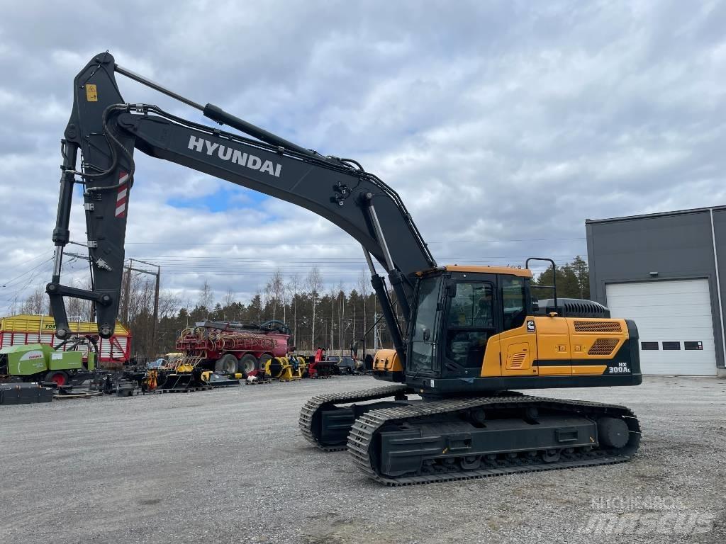 Hyundai HX 300 AL Kāpurķēžu ekskavatori