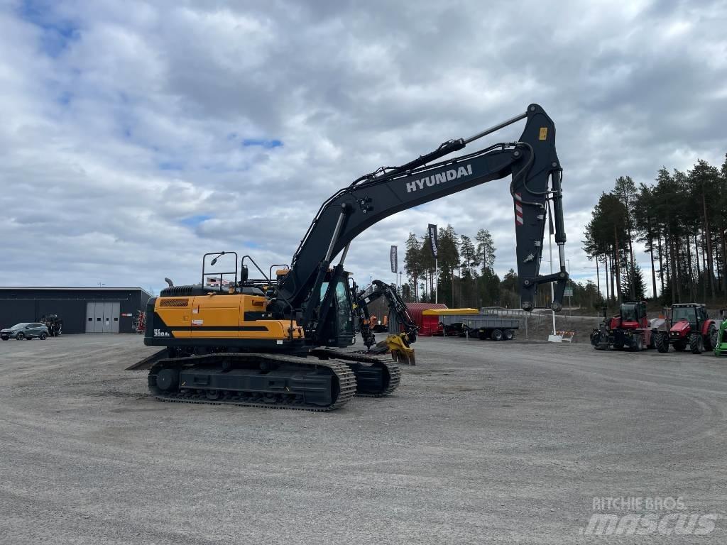Hyundai HX 300 AL Kāpurķēžu ekskavatori