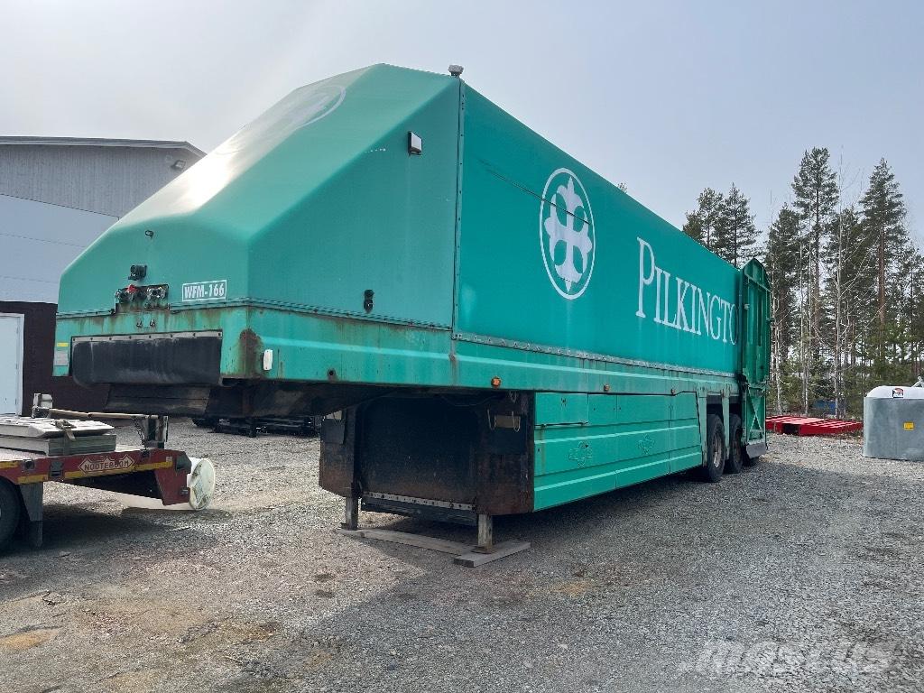 Orthaus Semi Stikla transportēšanas piekabes