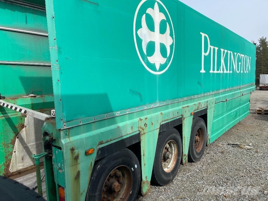 Orthaus Semi Stikla transportēšanas piekabes