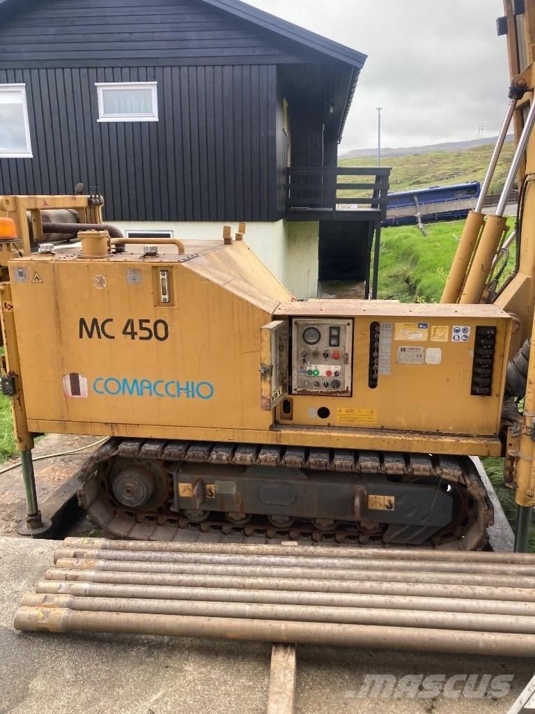Comacchio MC 450 Akas urbšanas iekārtas