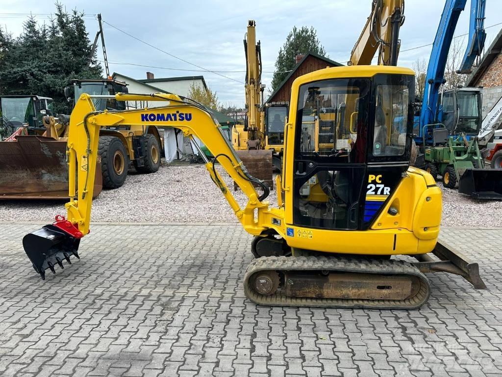 Komatsu PC 27 R-8 Mini ekskavatori < 7 t