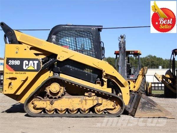 CAT 289 D Lietoti riteņu kompaktiekrāvēji