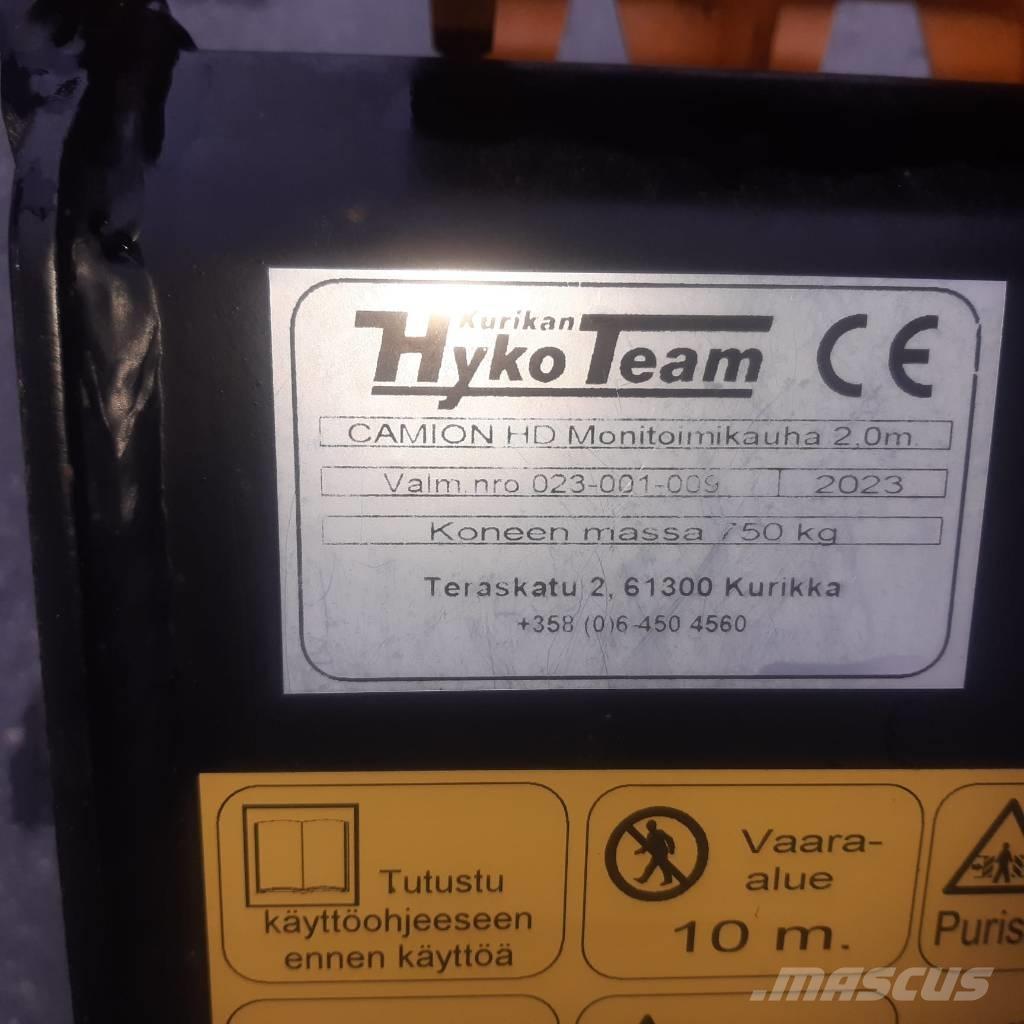 Camion HD 2m Tvertņu izkraušanas aprīkojums