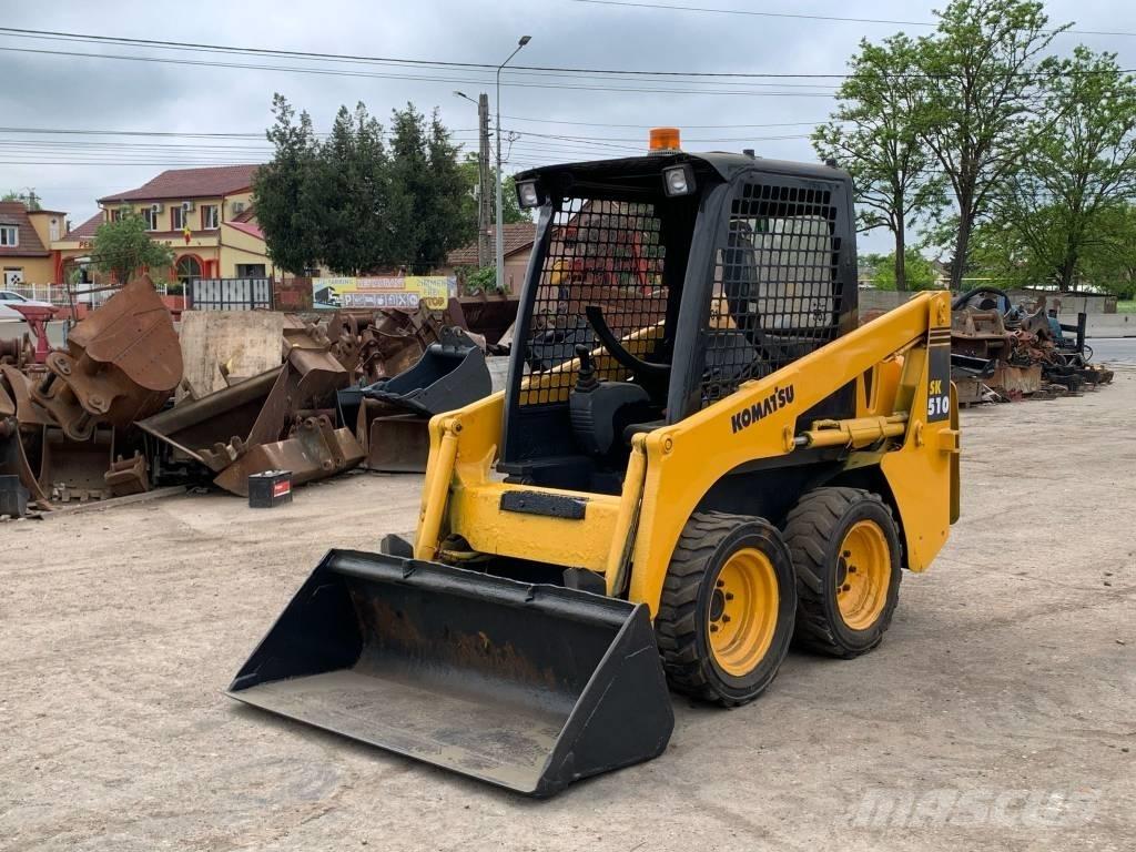Komatsu SK 510 Lietoti riteņu kompaktiekrāvēji
