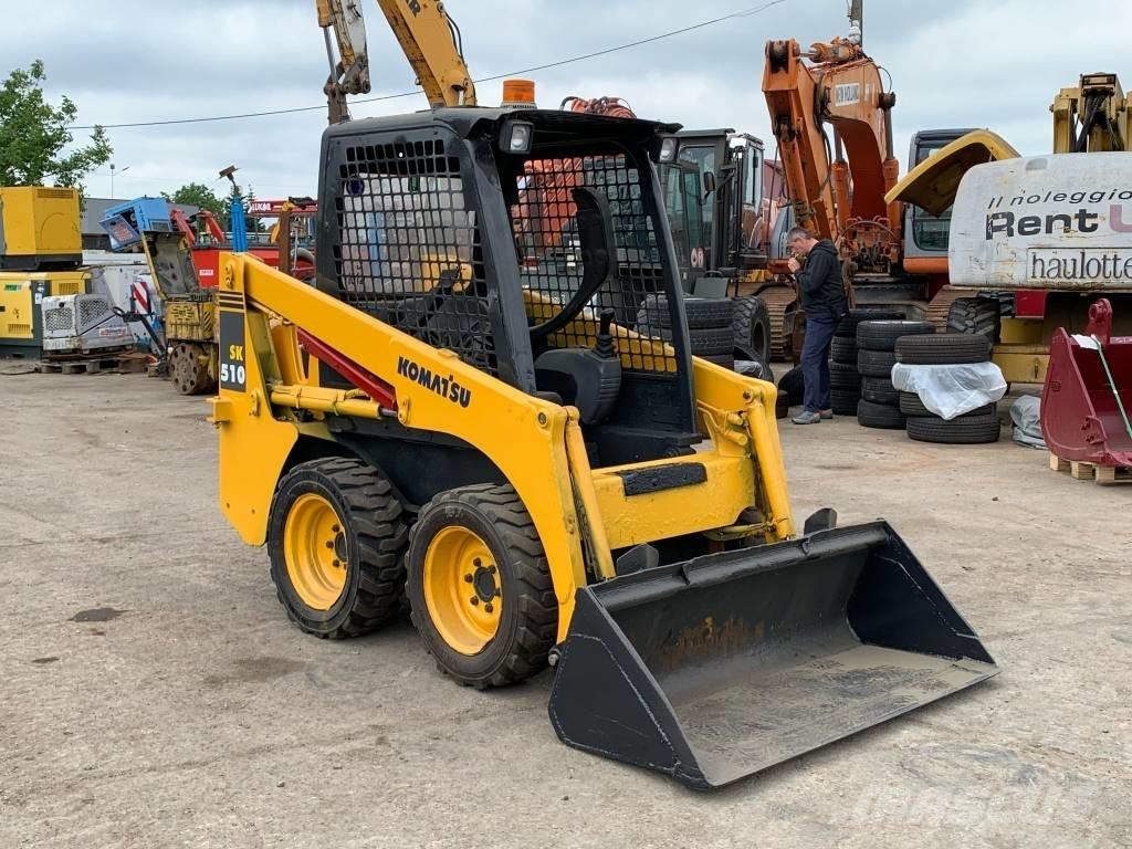 Komatsu SK 510 Lietoti riteņu kompaktiekrāvēji