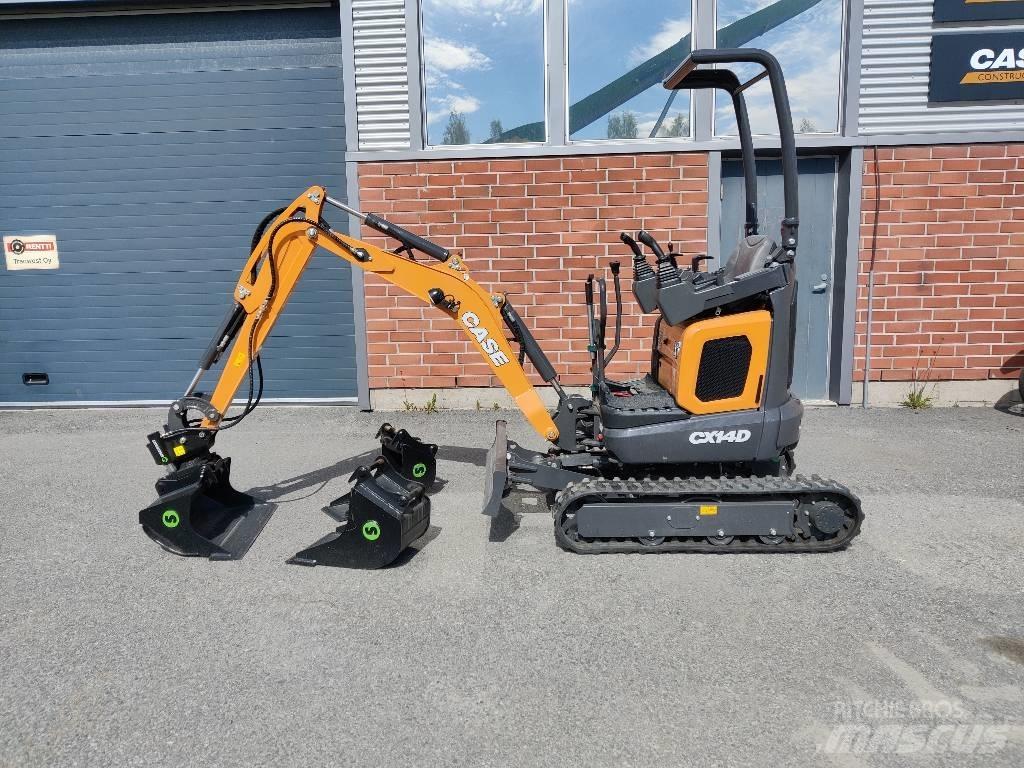CASE CX 14 D Mini ekskavatori < 7 t