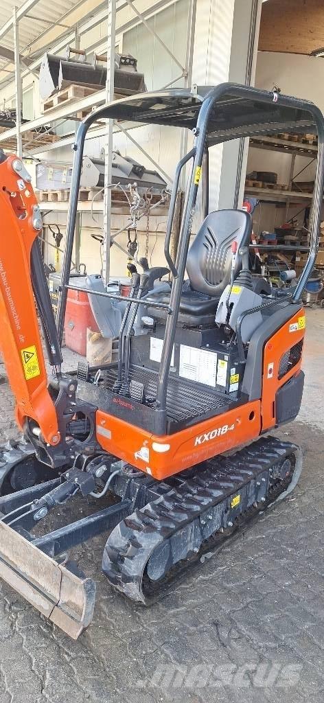 Kubota KX 018-4 Mini ekskavatori < 7 t