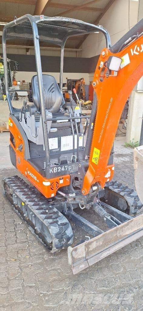 Kubota KX 018-4 Mini ekskavatori < 7 t