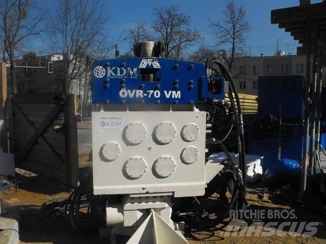  OVR 70VM Vibrējošie pāļu dzinēji
