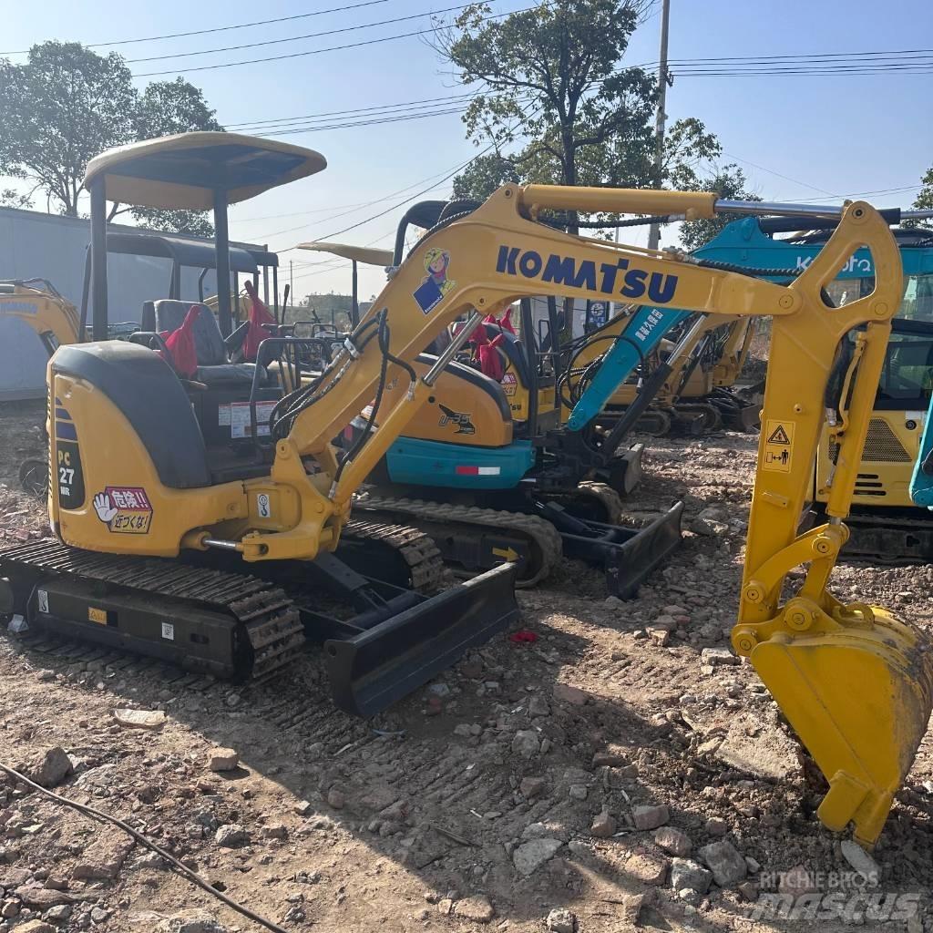 Komatsu PC 27 Kāpurķēžu ekskavatori
