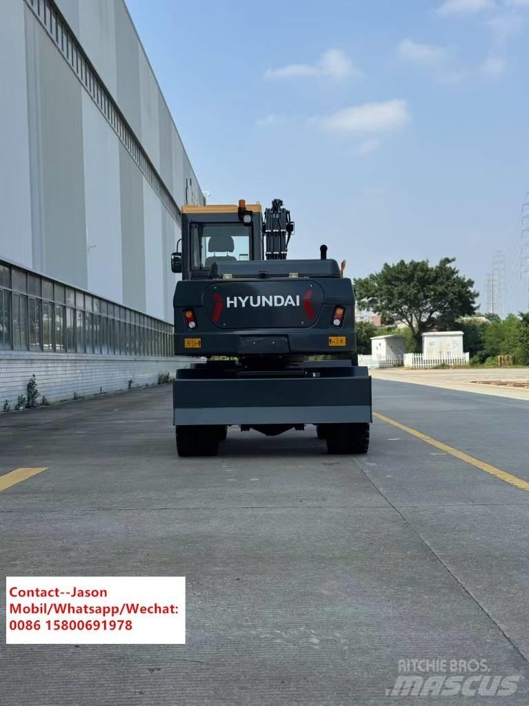 Hyundai HW80 Ekskavatori uz riteņiem