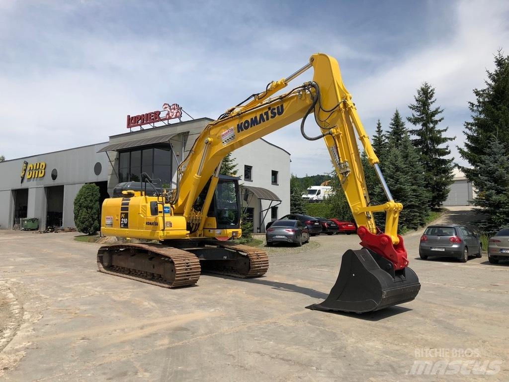 Komatsu PC210LC-11 Kāpurķēžu ekskavatori