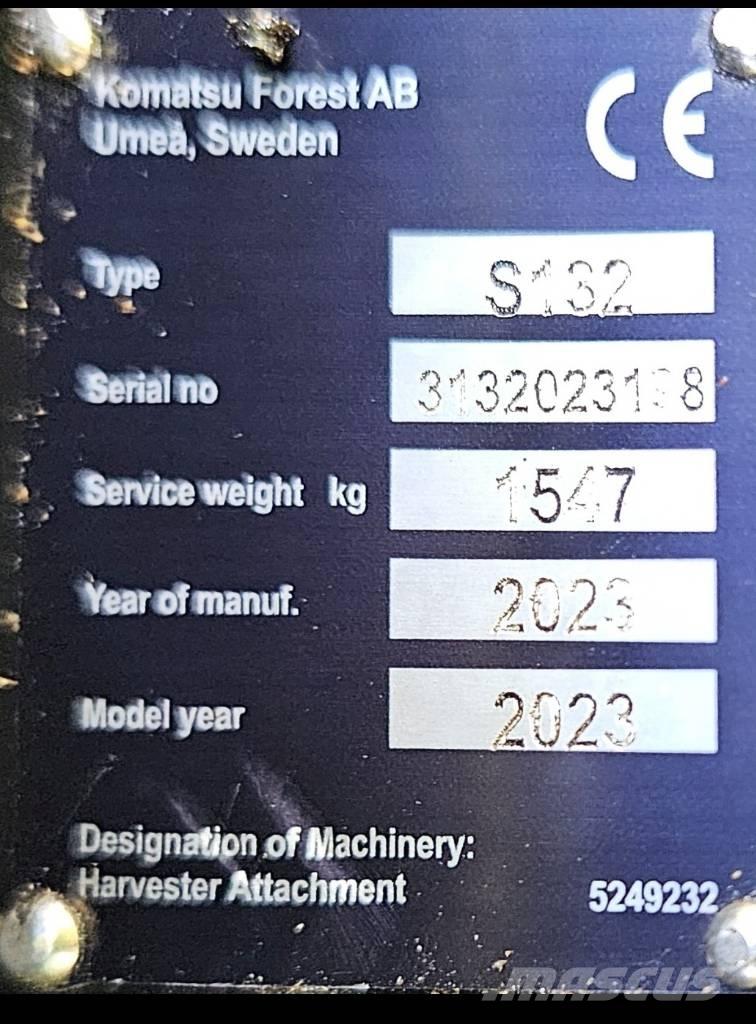 Komatsu 941 Harvesteri