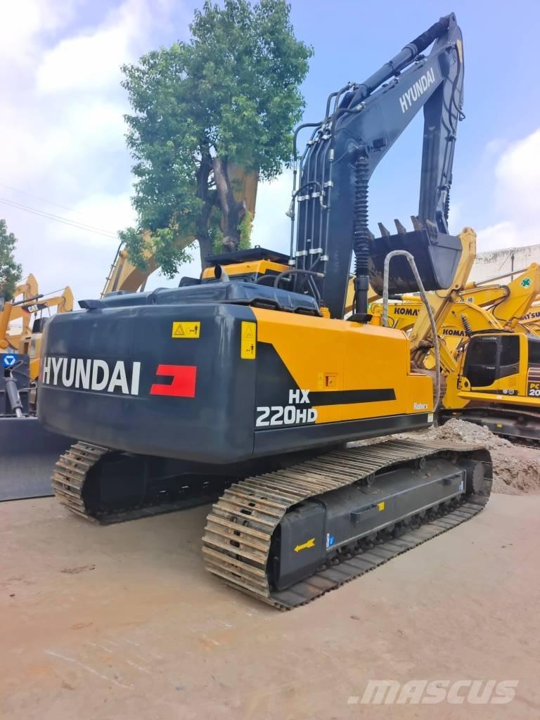 Hyundai HX 220 Kāpurķēžu ekskavatori