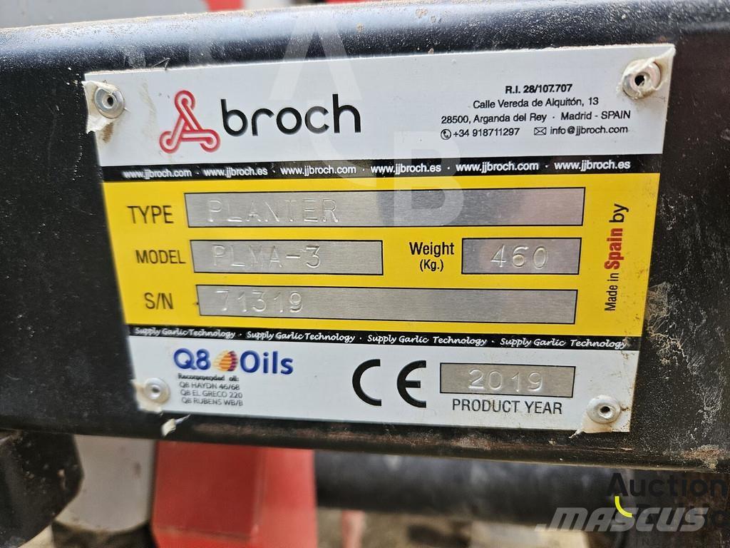  Broch PLMA-3 Stādāmās mašīnas