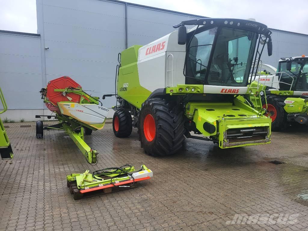 CLAAS Lexion 650 Ražas novākšanas kombaini