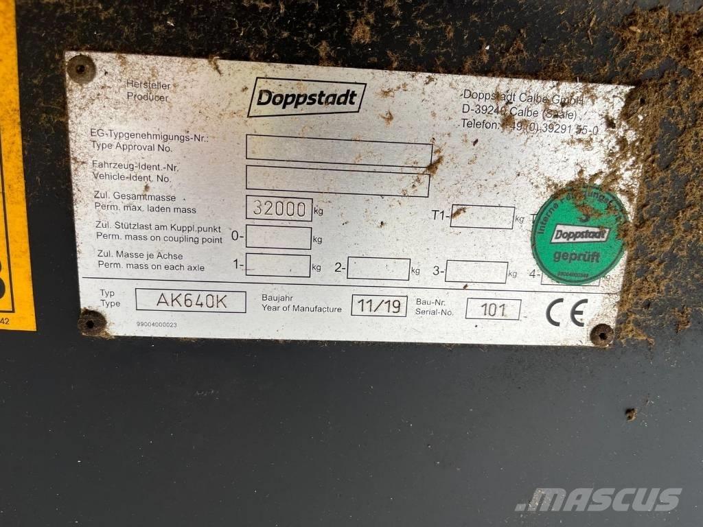 Doppstadt AK 640K Atkritumu smalcinātāji