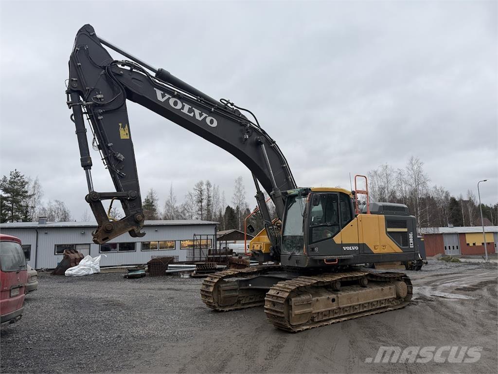 Volvo EC380EL Kāpurķēžu ekskavatori