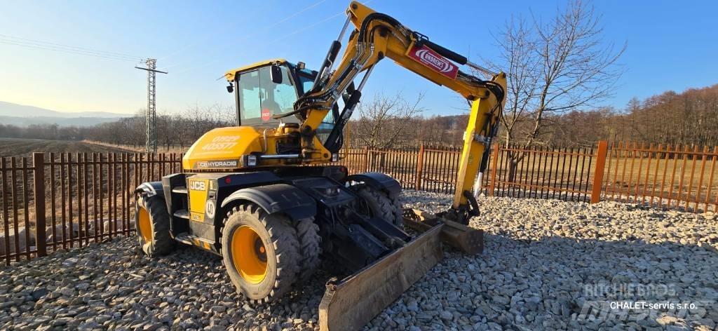 JCB 110 W Hydradig Ekskavatori uz riteņiem