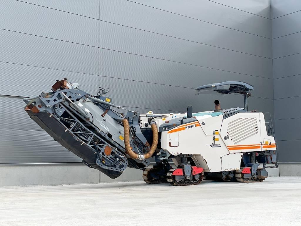 Wirtgen W 100 CFI Asfalta dzesēšanas iekārtas