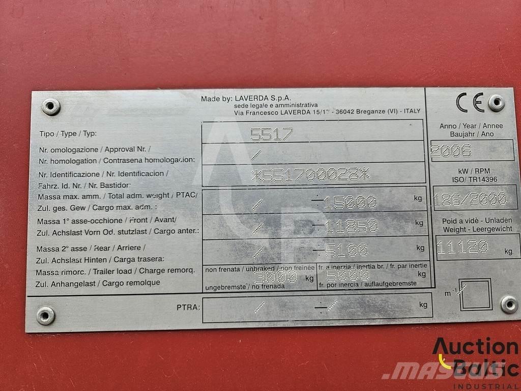 Laverda 255 REV Ražas novākšanas kombaini