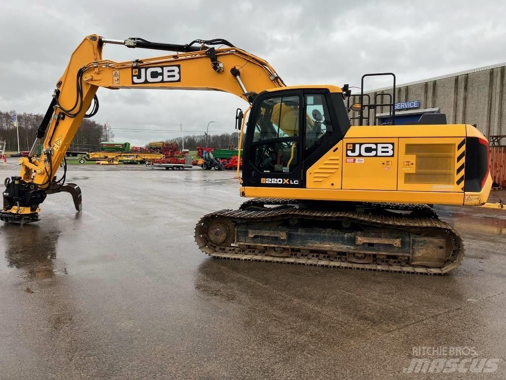 JCB 220X LC Kāpurķēžu ekskavatori