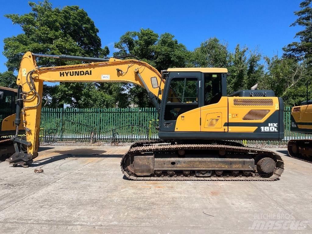 Hyundai HX 180 L Kāpurķēžu ekskavatori