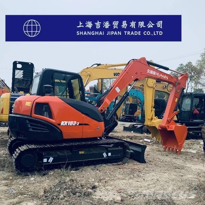 Kubota KX 183 Mini ekskavatori < 7 t