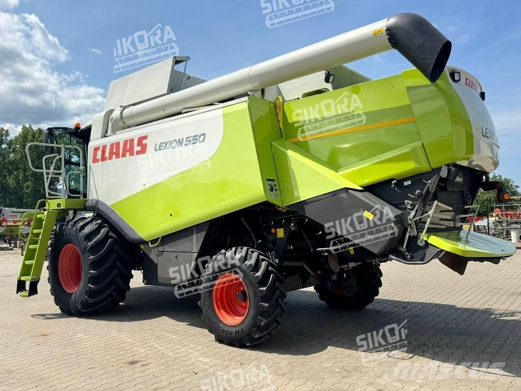 CLAAS Lexion 550 Ražas novākšanas kombaini
