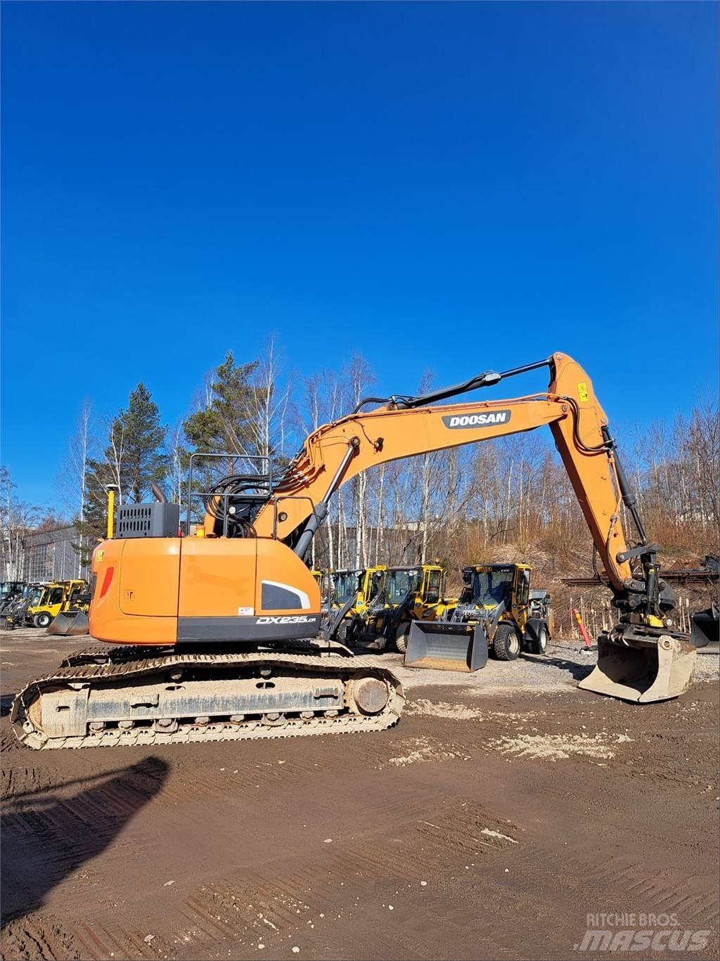 Doosan DX235LCR-5 Kāpurķēžu ekskavatori