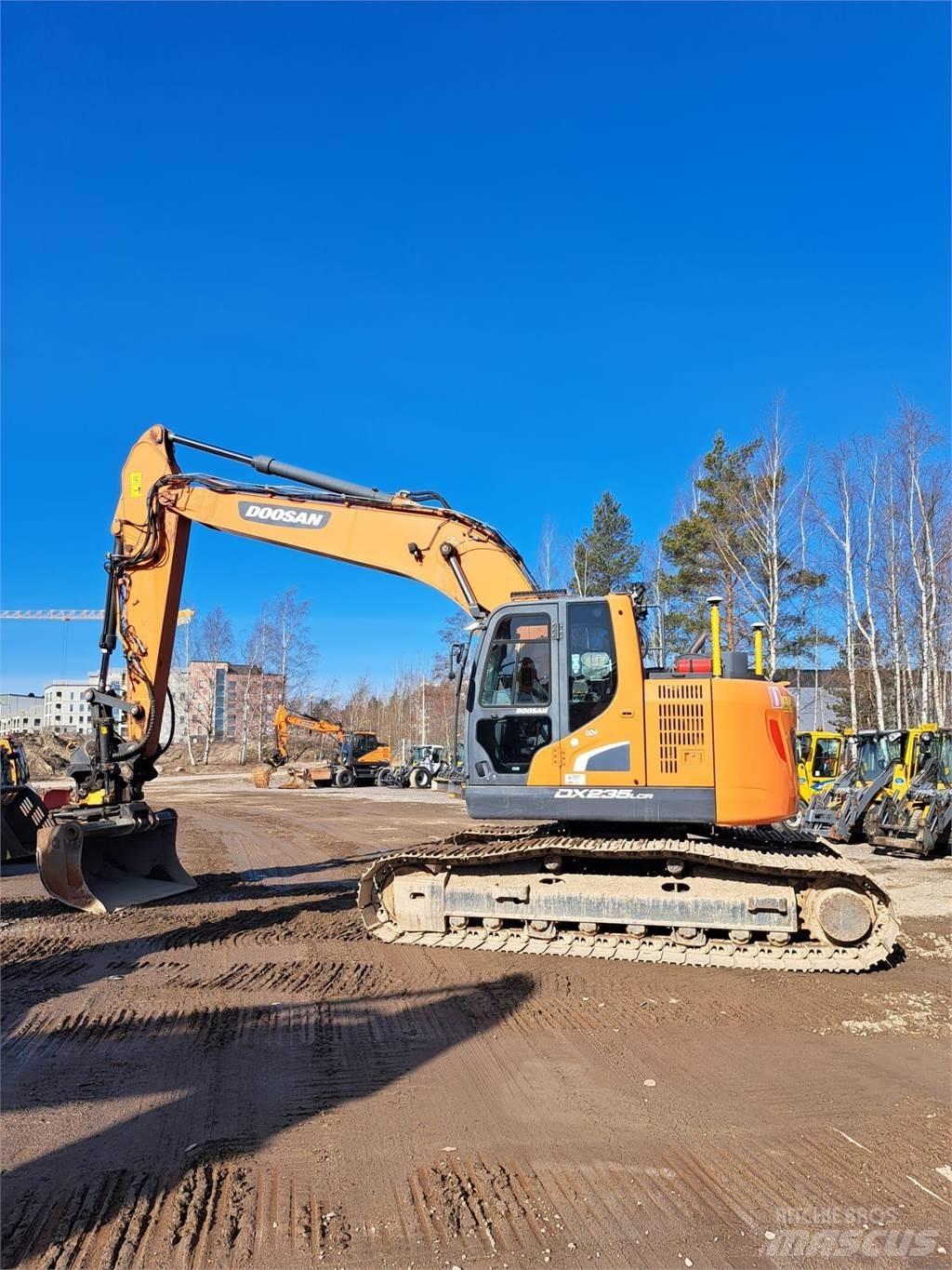 Doosan DX235LCR-5 Kāpurķēžu ekskavatori