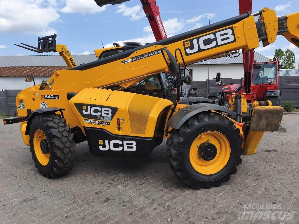 JCB 540-140 Teleskopiskie manipulatori
