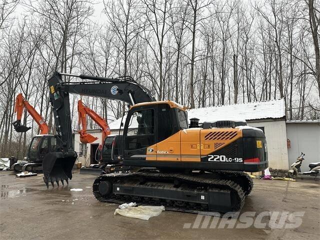 Hyundai R220lc-9s Kāpurķēžu ekskavatori