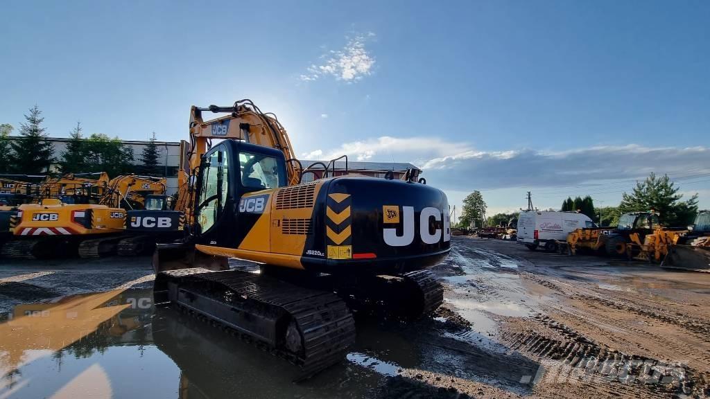 JCB JS 220 LC Kāpurķēžu ekskavatori