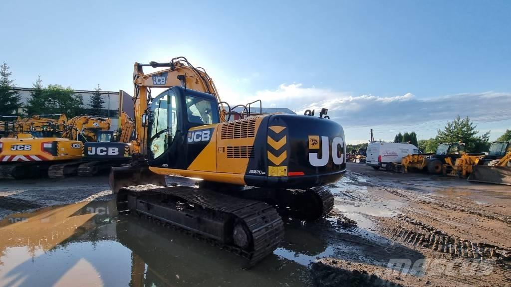 JCB JS 220 LC Kāpurķēžu ekskavatori