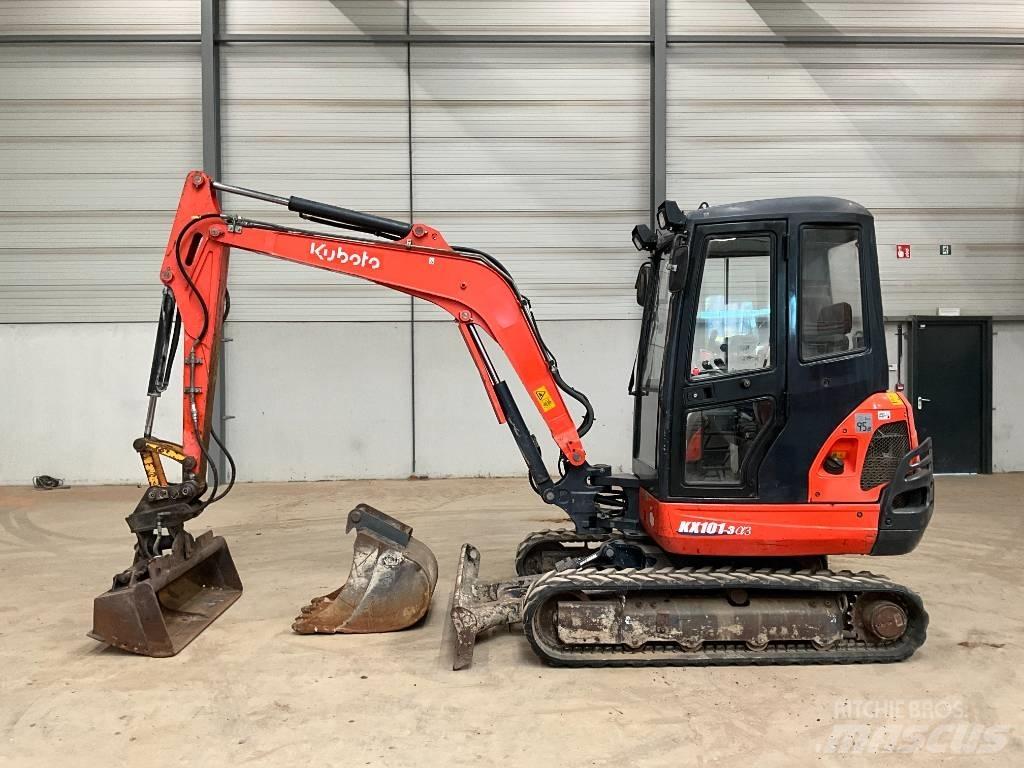 Kubota KX 101-3 A 3 Mini ekskavatori < 7 t