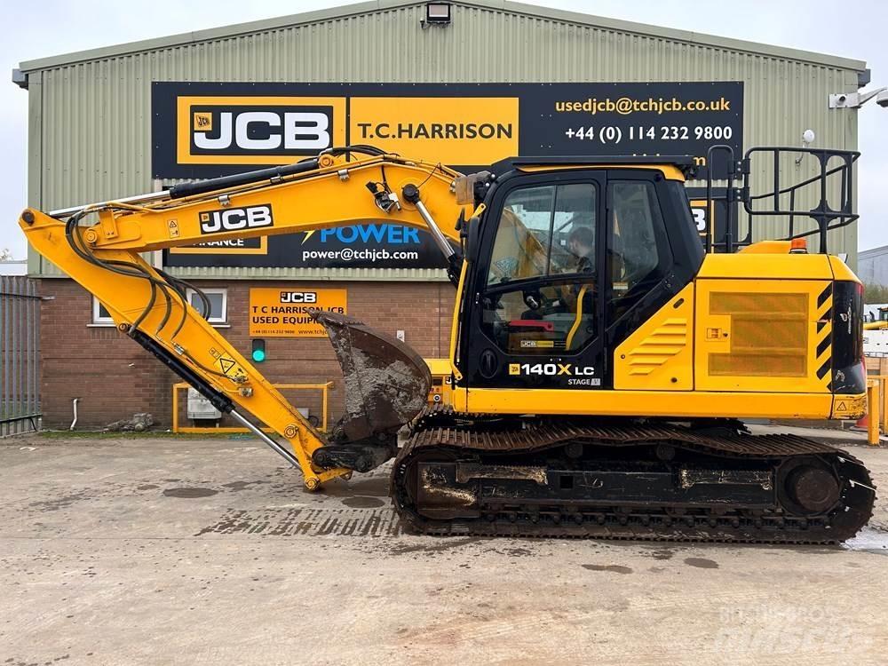 JCB 140X Kāpurķēžu ekskavatori