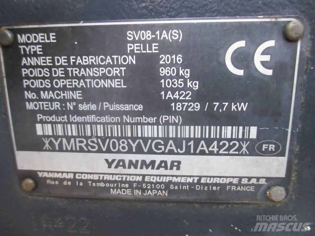 Yanmar SV 08-1 A Mini ekskavatori < 7 t