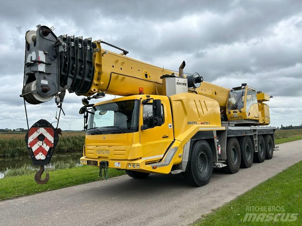 Grove GMK 5130-2 Visurgājēji celtņi
