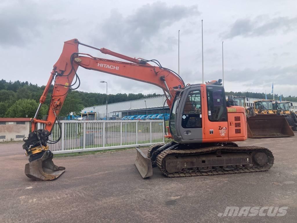 Hitachi ZX 135 US Kāpurķēžu ekskavatori