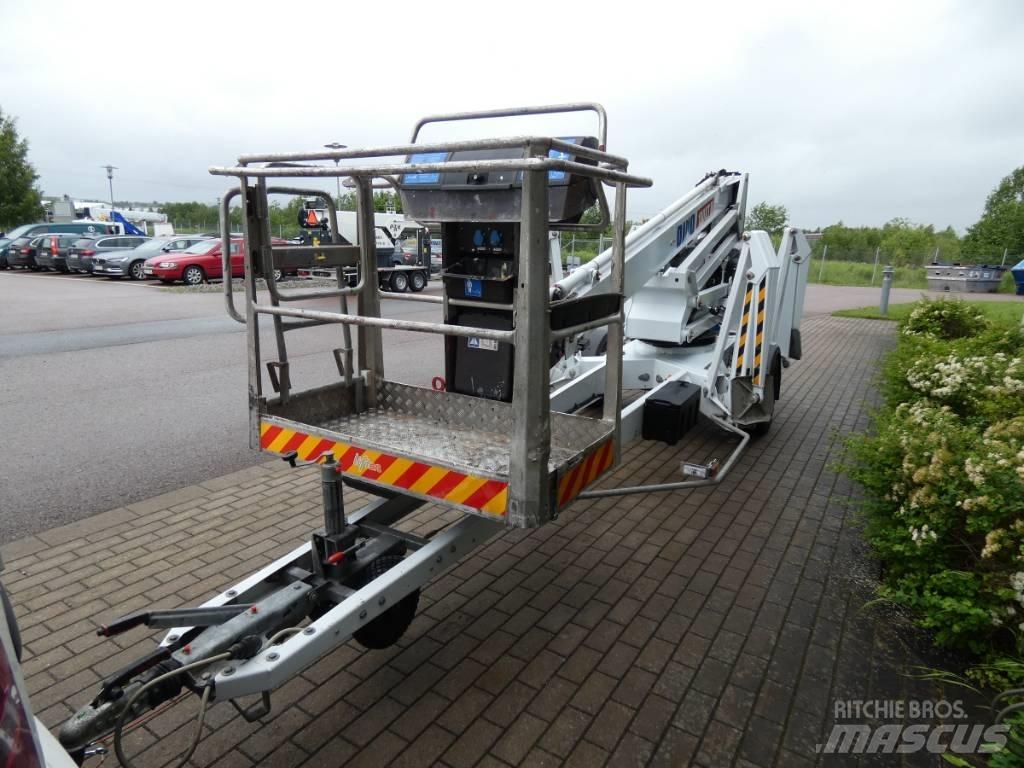 Dino 180 XT  Skylift Pacēlājplatformas - piekabes