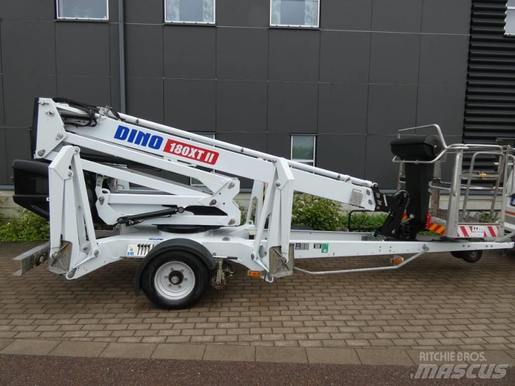 Dino 180 XT  Skylift Pacēlājplatformas - piekabes