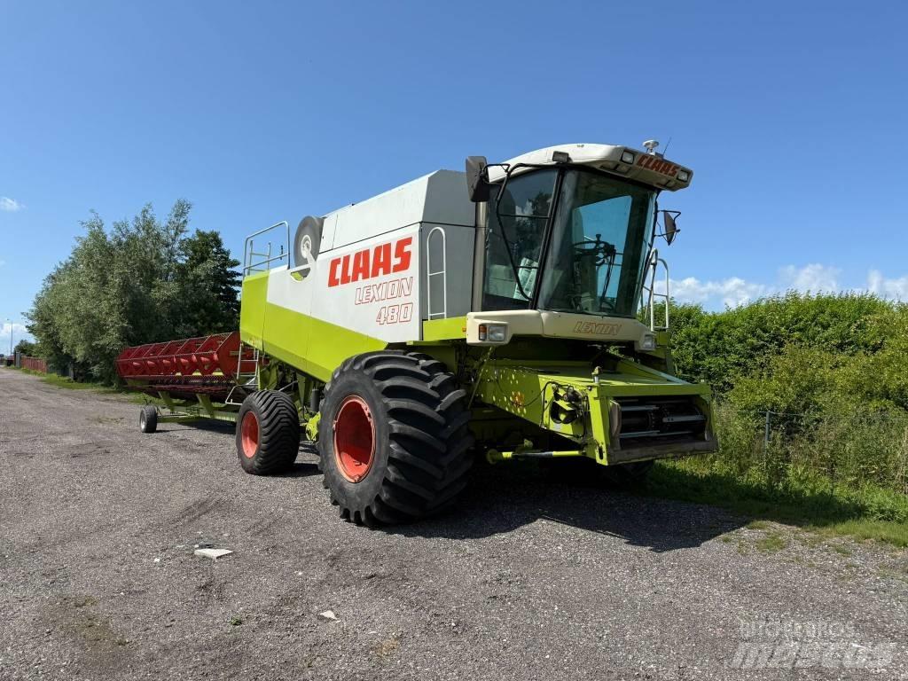 CLAAS Lexion 480 Ražas novākšanas kombaini