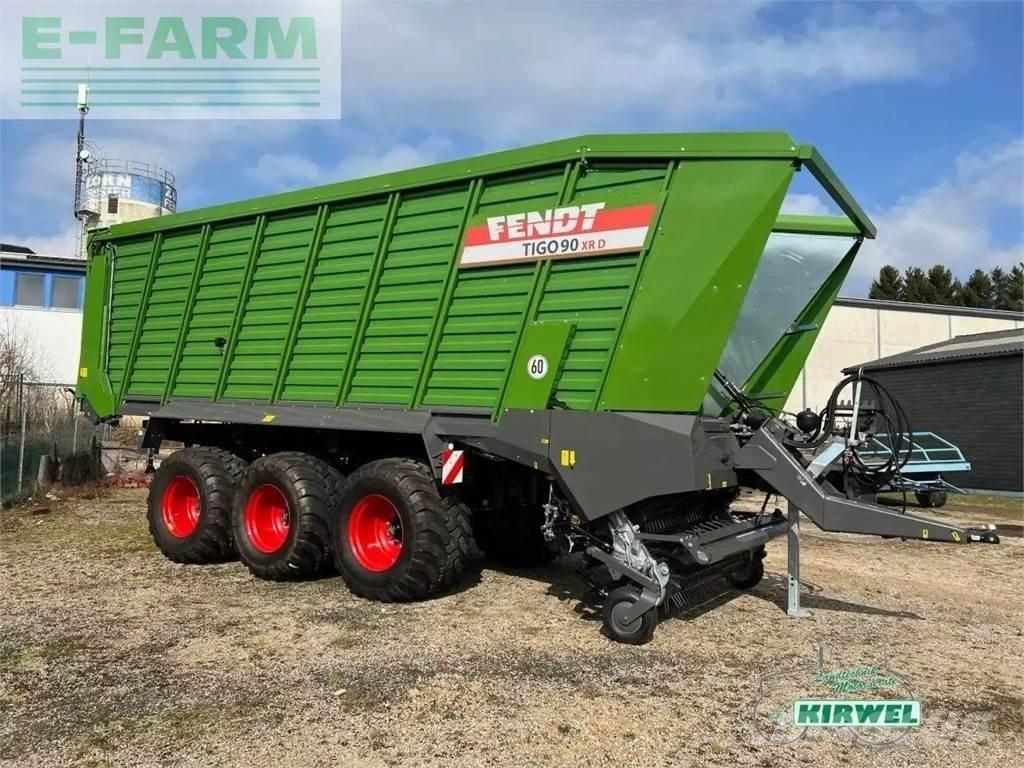 Fendt tigo 90 xr Citas piekabes