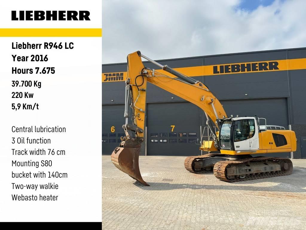 Liebherr R946 LC Kāpurķēžu ekskavatori
