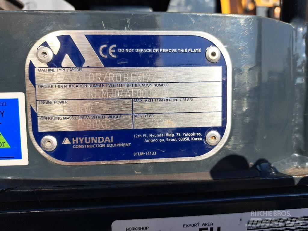 Hyundai R17Z-9AK Mini ekskavatori < 7 t