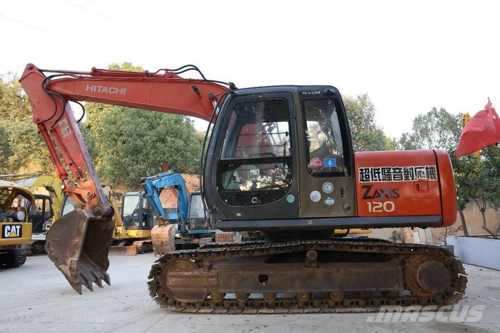 Hitachi EX 120-5 Kāpurķēžu ekskavatori