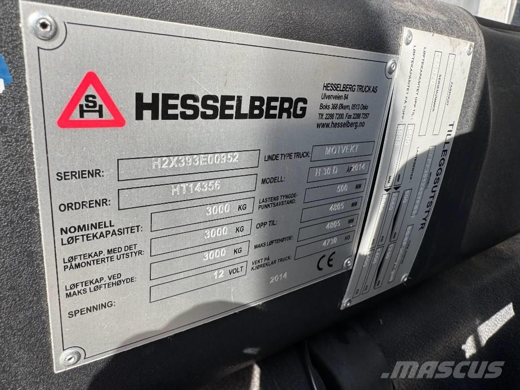 Linde H 30 D Tehnika ar dīzeļa dzinēju