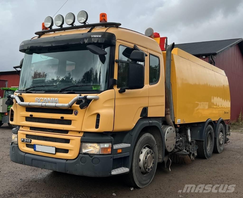 Scania P 310 Ielu tīrīšanas mašīnas